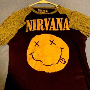 Nirvana Baseball Tee